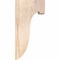 Ekena Millwork Del Monte Smooth Corbel, Douglas Fir, 5 1/2"W x 8"D x 16"H COR06X08X16DEL00SDF - alternate 3
